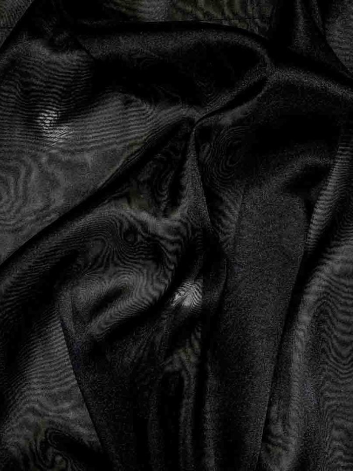 Metallic Organza Color Black2